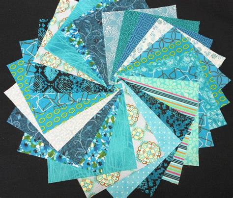 turquoise fabrics for quilting